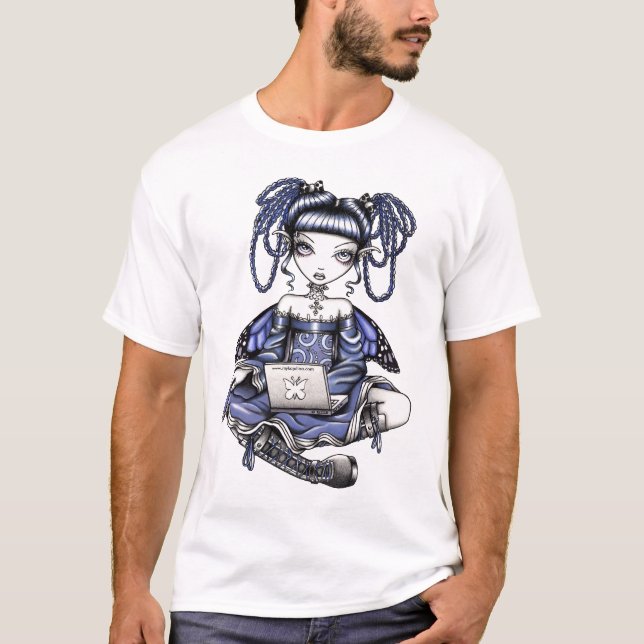 Top de hadas de los niños del top azul del (Anverso)
