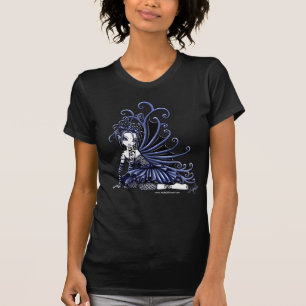 Top de hadas del arte del tatuaje azul de "Sophia"