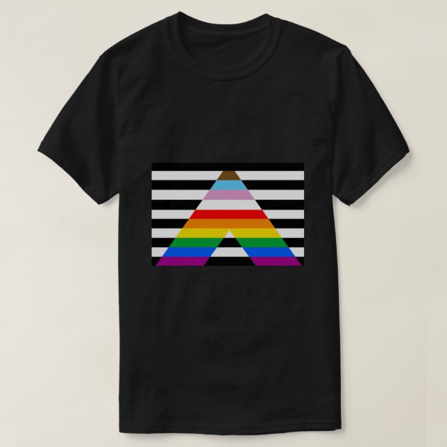 Top de la Bandera del Orgullo del Progreso de los  (Diseño del anverso)