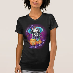 Top de la bruja de la calabaza de "Lisa" Halloween