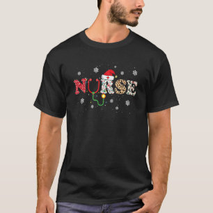 Top de matorral de estetoscopio de Navidad de enfe