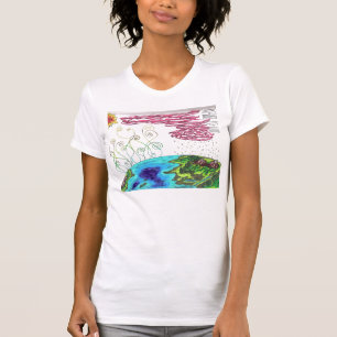 Top de Sleved del casquillo del ciclo del agua