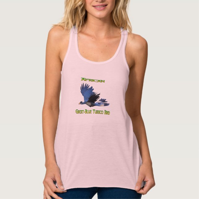 Top del Gran Turco Azul Africano (Anverso)