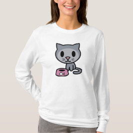 Top del pijama del gatito