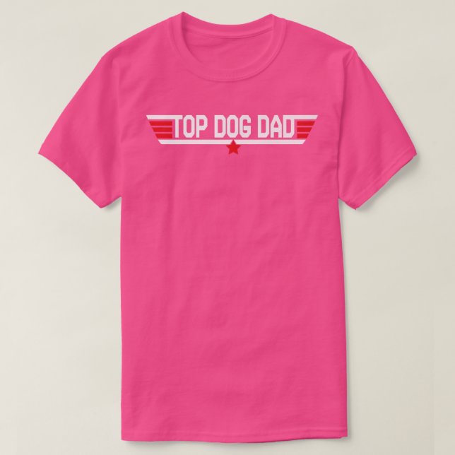Top Dog Dad Funny Guay 80's Top Dad  (Diseño del anverso)