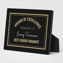¡Top Gift! La mejor placa orgánica de la iglesia