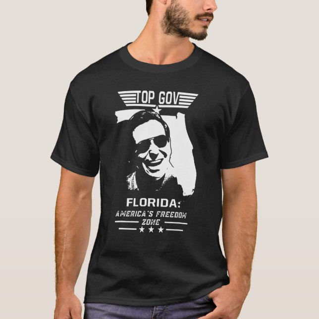 Top Gov Ron Desantis Florida America's Freedom Zon (Anverso)