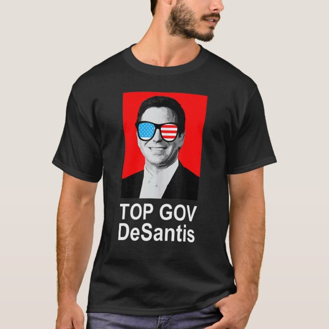 Top Gov Ron Desantis Top Gov 12 (Anverso)