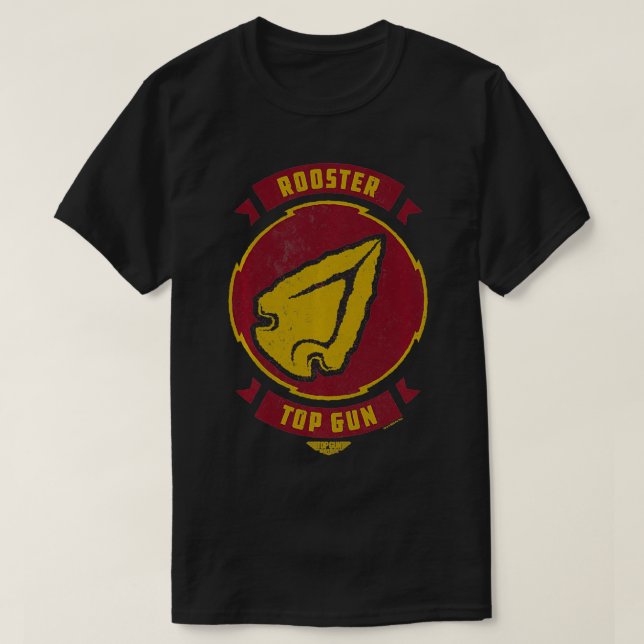 Top Gun Maverick Rooster Call Rótulo (Diseño del anverso)