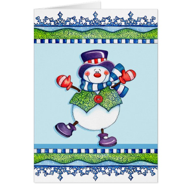 Top Hat Snowman (Frente)