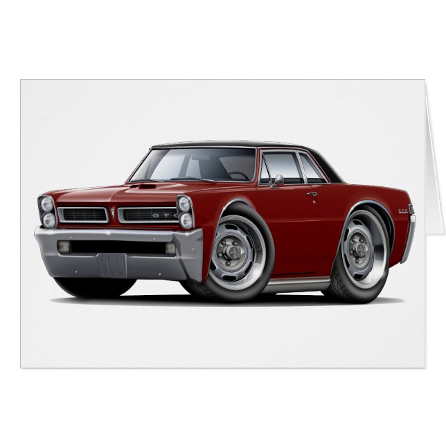 Top Maroon-Black de 1965 (Anverso (Horizontal))