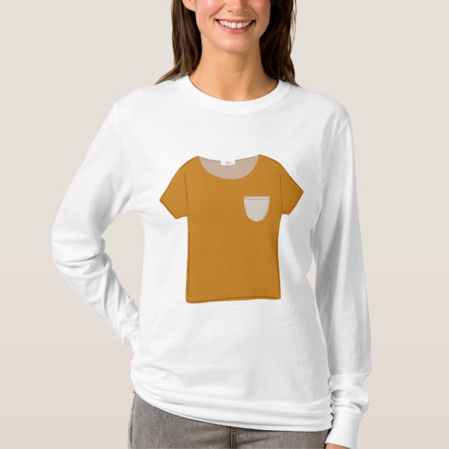 Top Minimalista Amarillo Mostaza (Anverso)