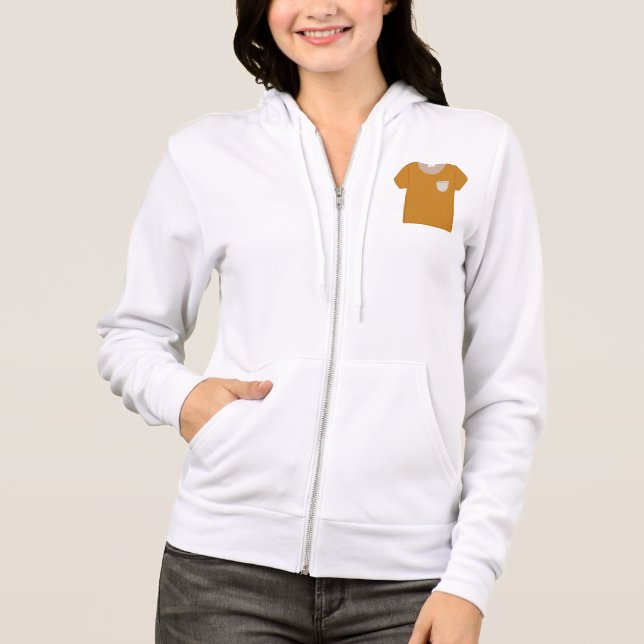 Top Minimalista Amarillo Mostaza (Anverso)