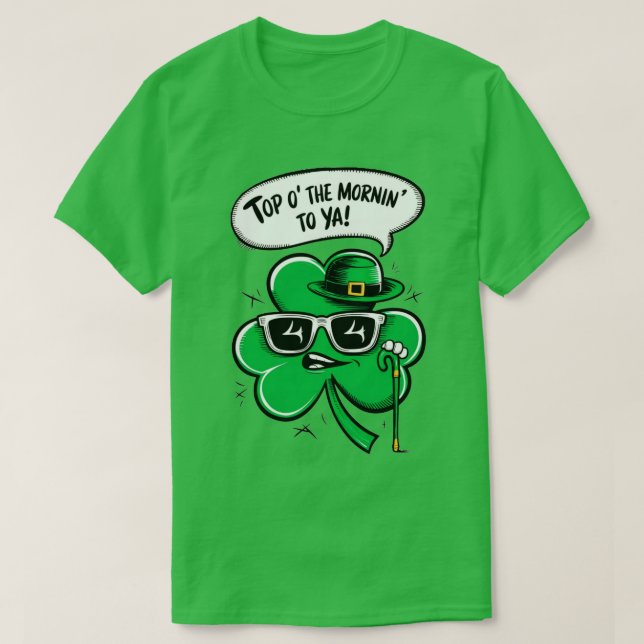 Top O' The Mornin' Shamrock (Diseño del anverso)