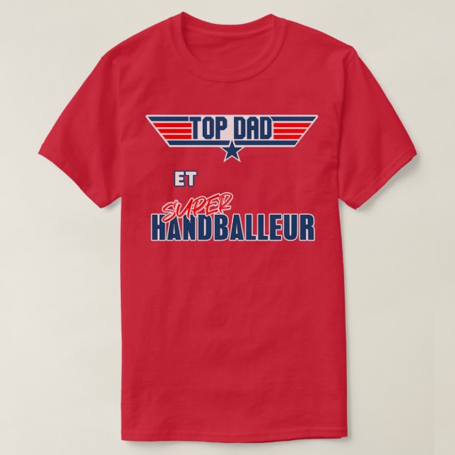 Top Papa Handballeur cadeau (Diseño del anverso)