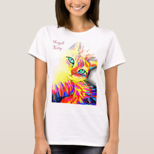 Top para mujer del gatito real