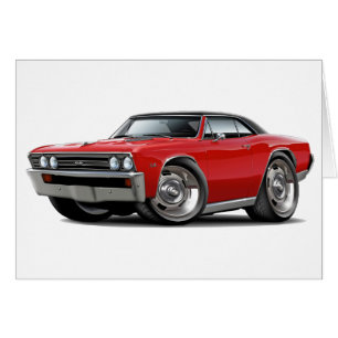 Top rojo 1967 del negro de Chevelle