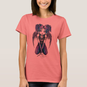 Top rosado del campanero del ángel de Ariel Emo
