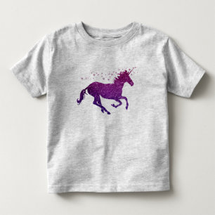 Top rosado y púrpura de la chispa del unicornio