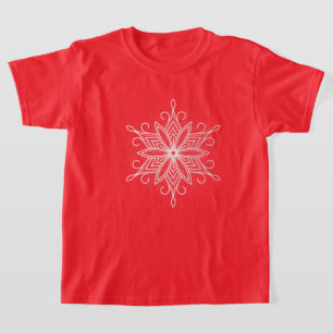 Top Snowflake de los niños en vacaciones