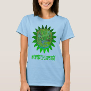 Top verde de la yoga de Tara