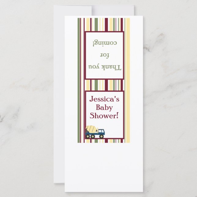 Topador Lollipop de zona de construcción (Anverso)