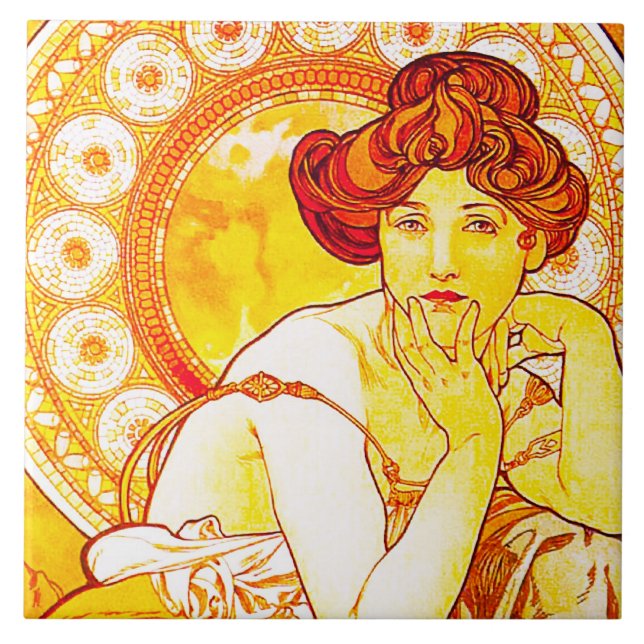 Topaz - baldosa cerámica grande (Frente)