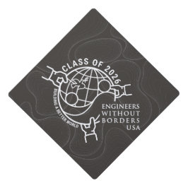 Tope de gorra de graduación de EWB-USA Clase de 20