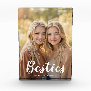 Topografía de foto personalizada Mejores Amigas Fo