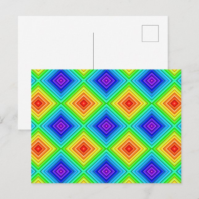 Topografía Geométrica - Tarjeta Postal (Anverso / Reverso)
