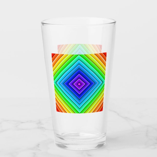 Topografía Geométrica - Taza de Vidrio (Anverso)