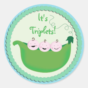 Toppers y Pegatinas de torta de triplete