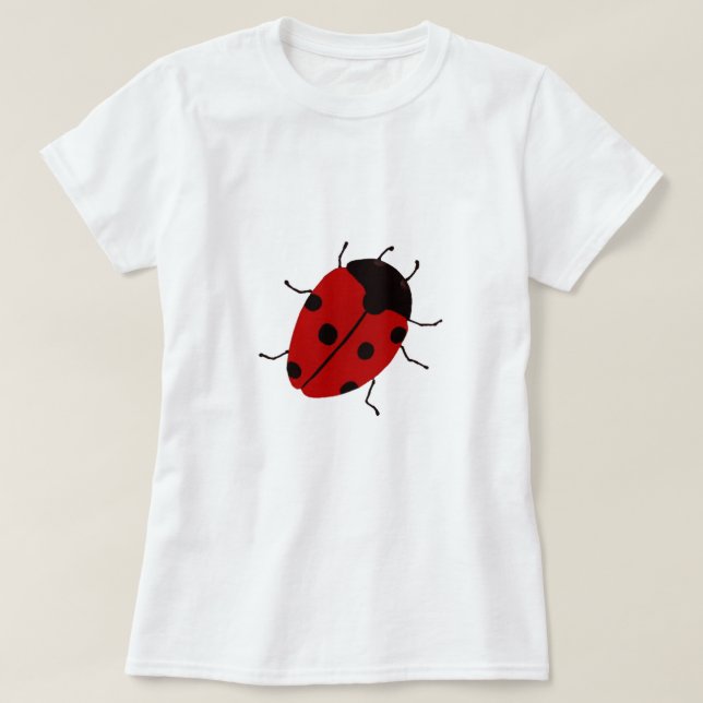 Tops De Bicho De Ladybug (Diseño del anverso)