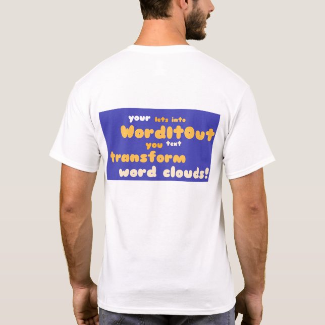 Tops masculinos: disposición posterior (Reverso)
