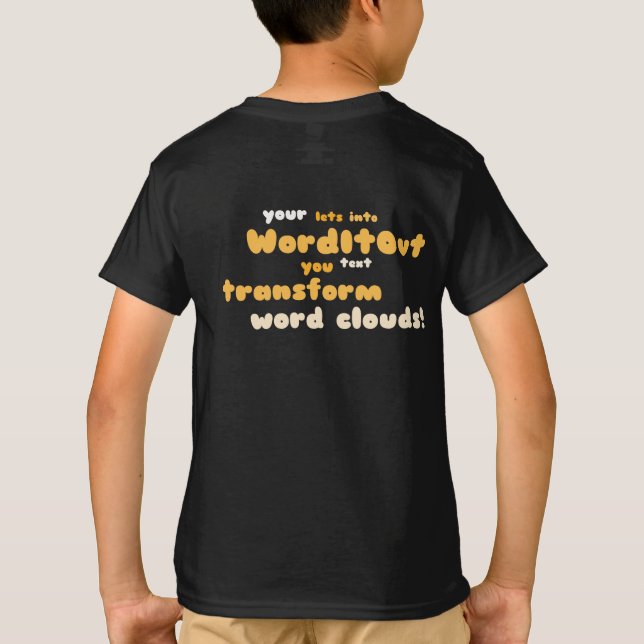 Tops para niños: disposición posterior (Reverso)
