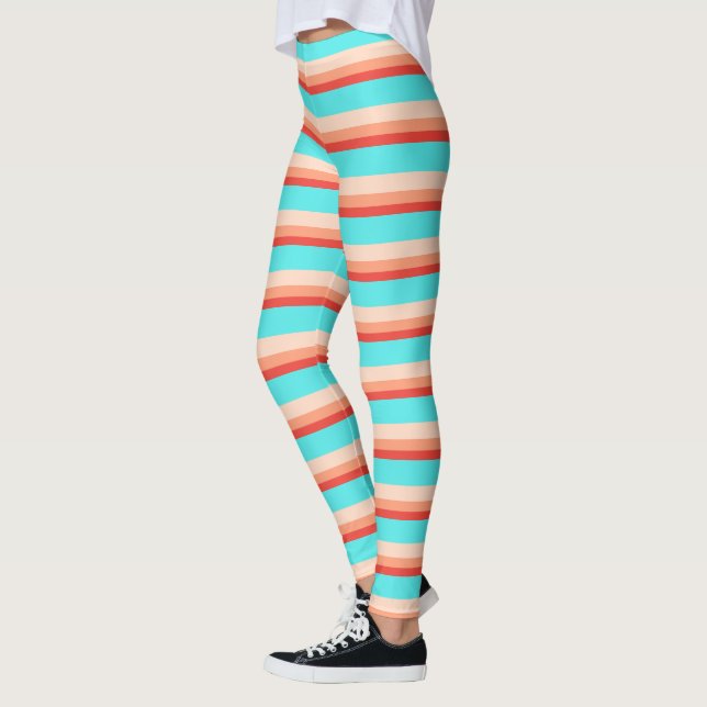 Toque de Color: Estilos de Leggings con Moda (Izquierda)
