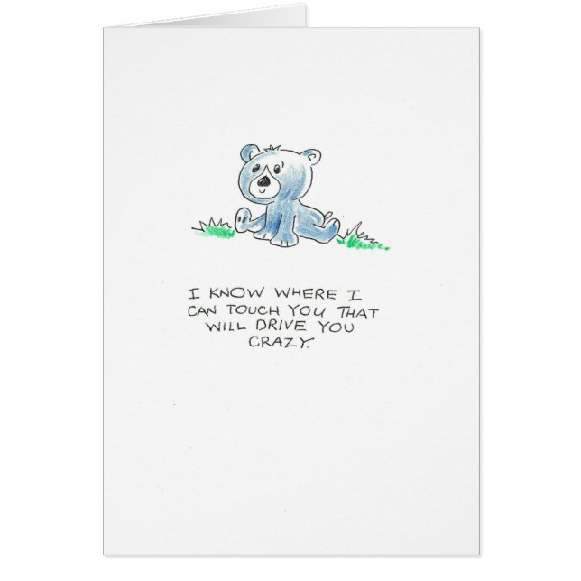 Toque de oso azul (Frente)