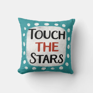 Toque El Cojín decorativo De Las Estrellas