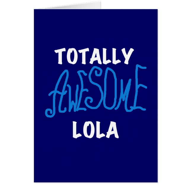 Toques y regalos todosos Lola Blue (Frente)