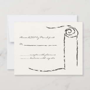 Torah Scroll Bar Mitzvah RSVP