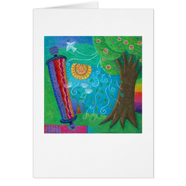 Torah Whimsy Card (Frente)