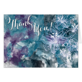 TORMENTA BLUE WATERCOLOR HIBISCUS BODA