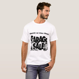 Tormenta de la venta de garaje de caza camiseta ma
