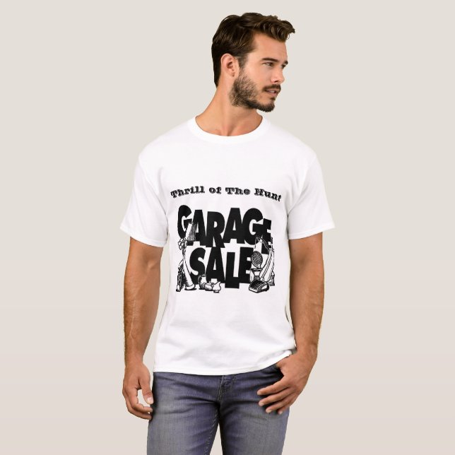 Tormenta de la venta de garaje de caza camiseta ma (Anverso completo)