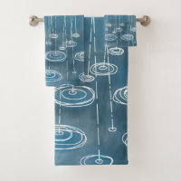 Tormenta de lluvia azul