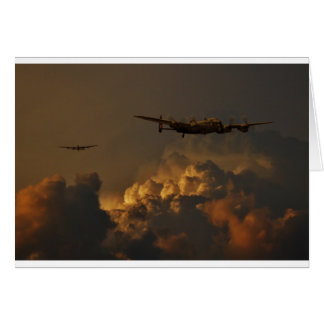 TORMENTA del bombardero de Lancaster