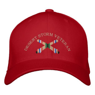 Tormenta desértica Artillería veterana cruza Gorra