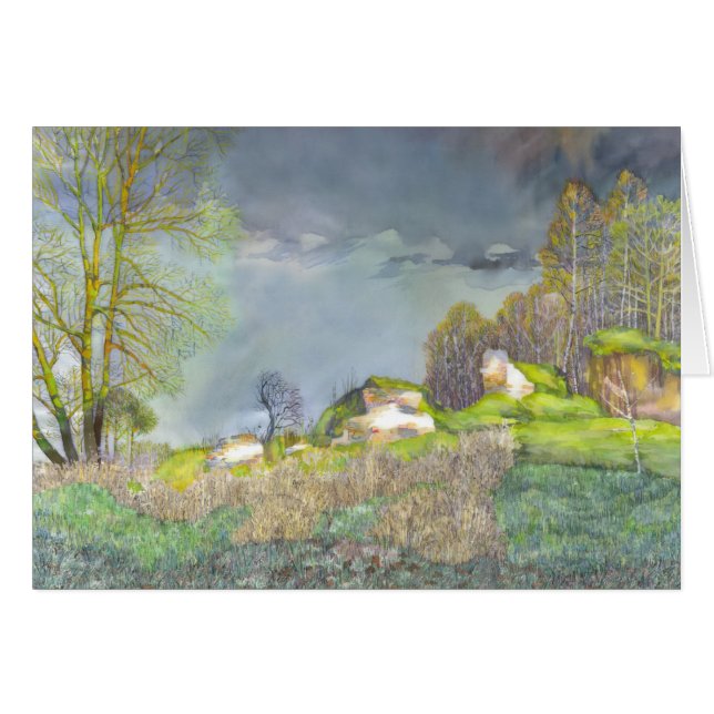 Tormenta eléctrica de primavera (Anverso (Horizontal))