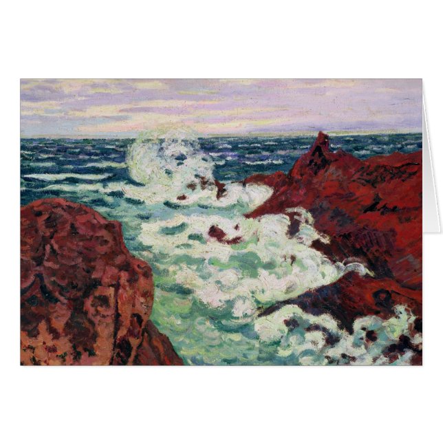Tormenta en Agay, 1895 (Anverso (Horizontal))