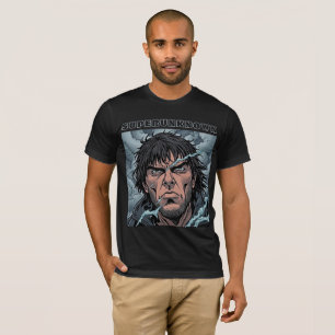 Tormenta superdesconocida - Audaz camiseta de arte